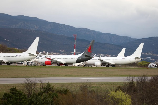 Rijeka: Riječki aerodrom pun aviona