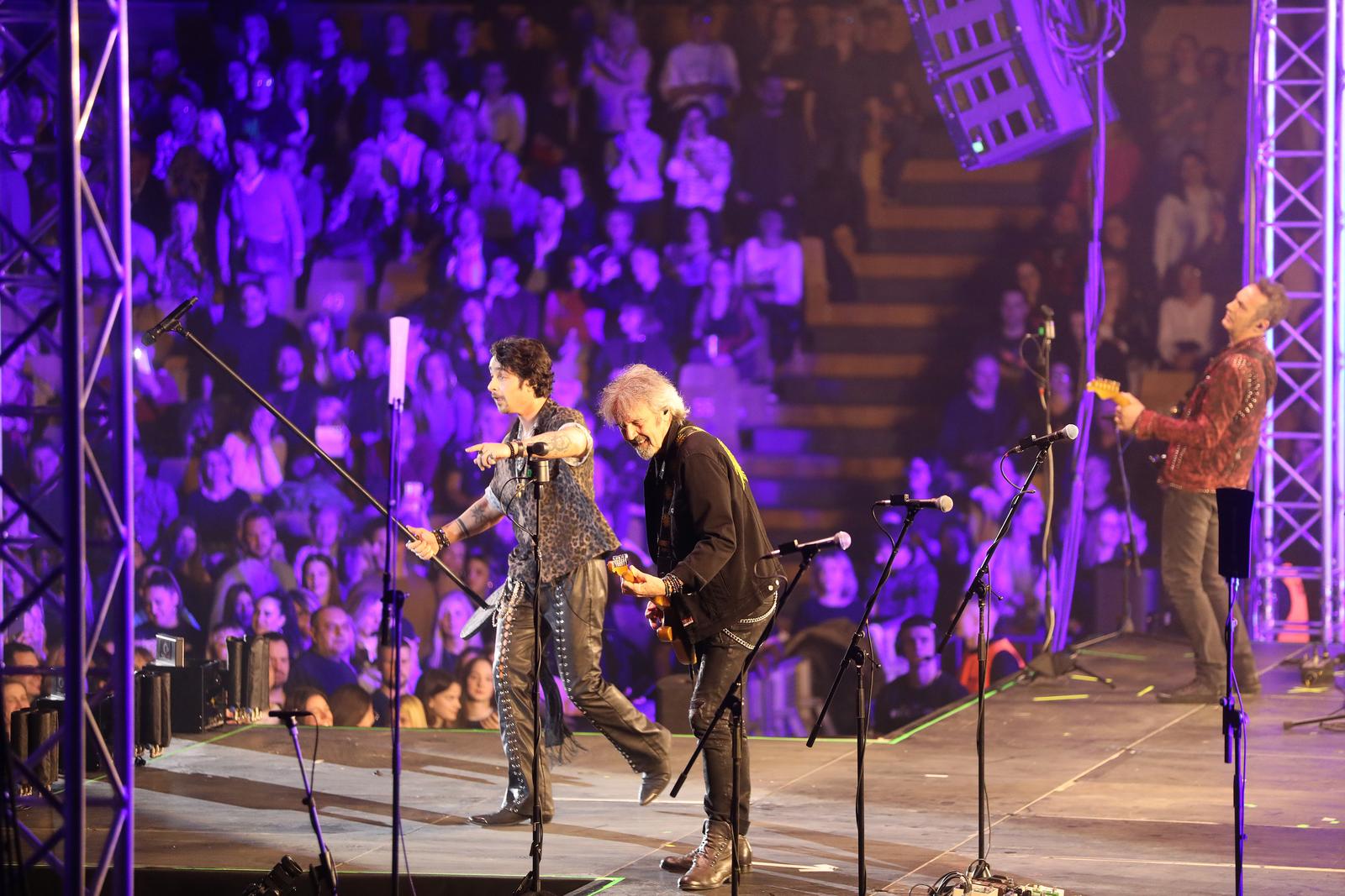 Rijeka: Koncert Parnog valjka u dvorani Zamet