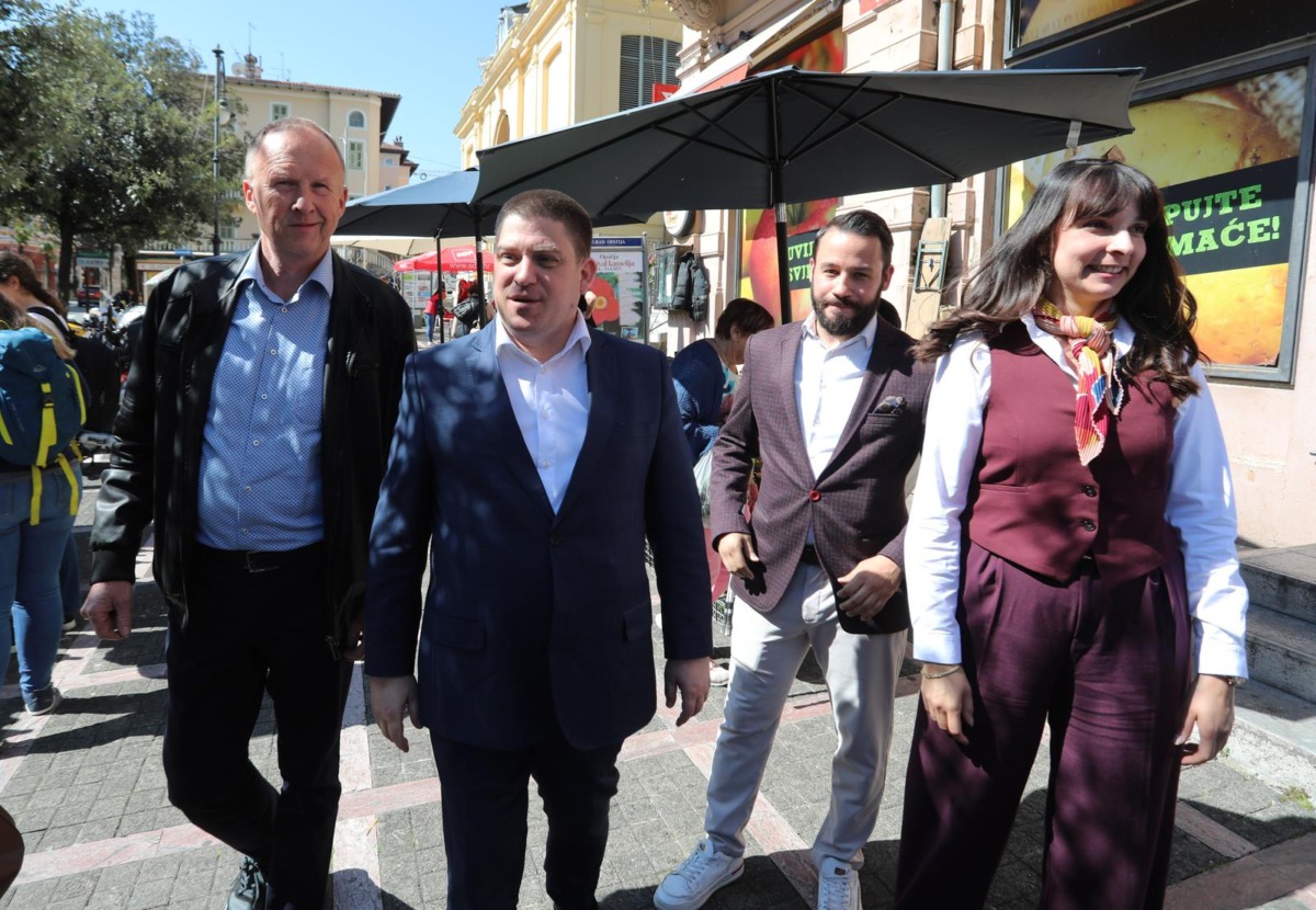 Opatija: HDZ predstavio Domagoja Tramontanu, kandidata za gradonačelnika