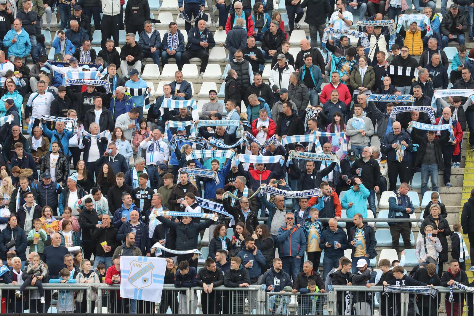 Rijeka: HNK Rijeka i NK Varaždin u utakmici 29. kola Prve HNL