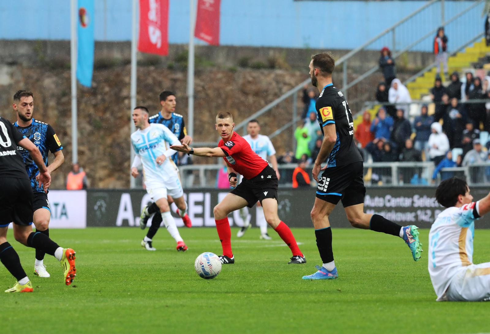 Rijeka: HNK Rijeka i NK Varaždin u utakmici 29. kola Prve HNL