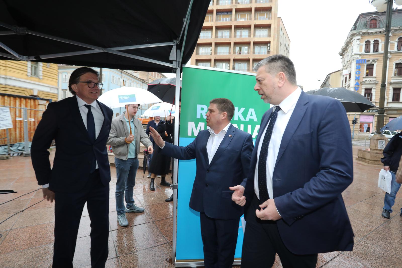 Rijeka: Denis Vukorepa, Oleg Butković i Josip Ostrogović održali konferenciju za medije Rijeka: Denis Vukorepa, Oleg Butković i Josip Ostrogović održali konferenciju za medije