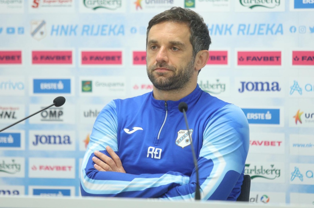 Rijeka: Trener Radomir Đalović i igrač Toni Fruk najavili utakmicu protiv Dinama Rijeka: Trener Radomir Đalović i igrač Toni Fruk najavili utakmicu protiv Dinama