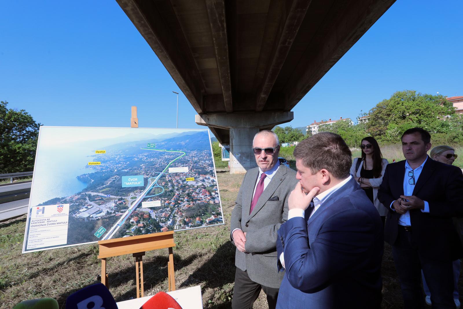 Matulji: Ministar Oleg Butković na uvođenju izvođača u posao dogradnje čvora Matulji Matulji: Ministar Oleg Butković na uvođenju izvođača u posao dogradnje čvora Matulji