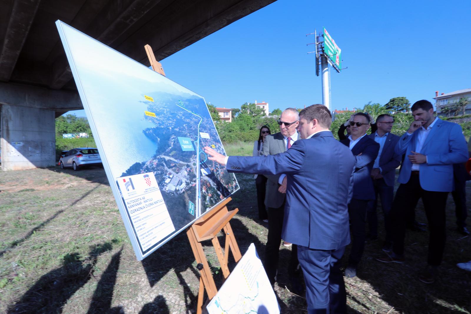 Matulji: Ministar Oleg Butković na uvođenju izvođača u posao dogradnje čvora Matulji Matulji: Ministar Oleg Butković na uvođenju izvođača u posao dogradnje čvora Matulji