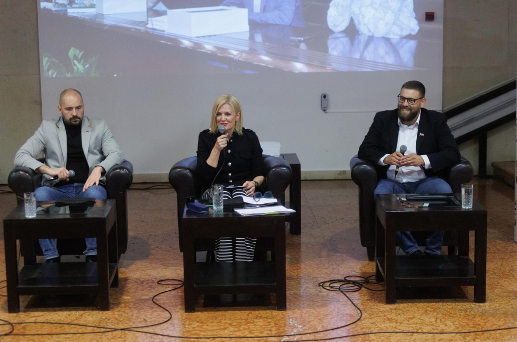 Rijeka: Tribina “Ljudi”, na kojoj je kandidatkinja Iva Rinčić predstavila svoj tim i službeno započela kampanju