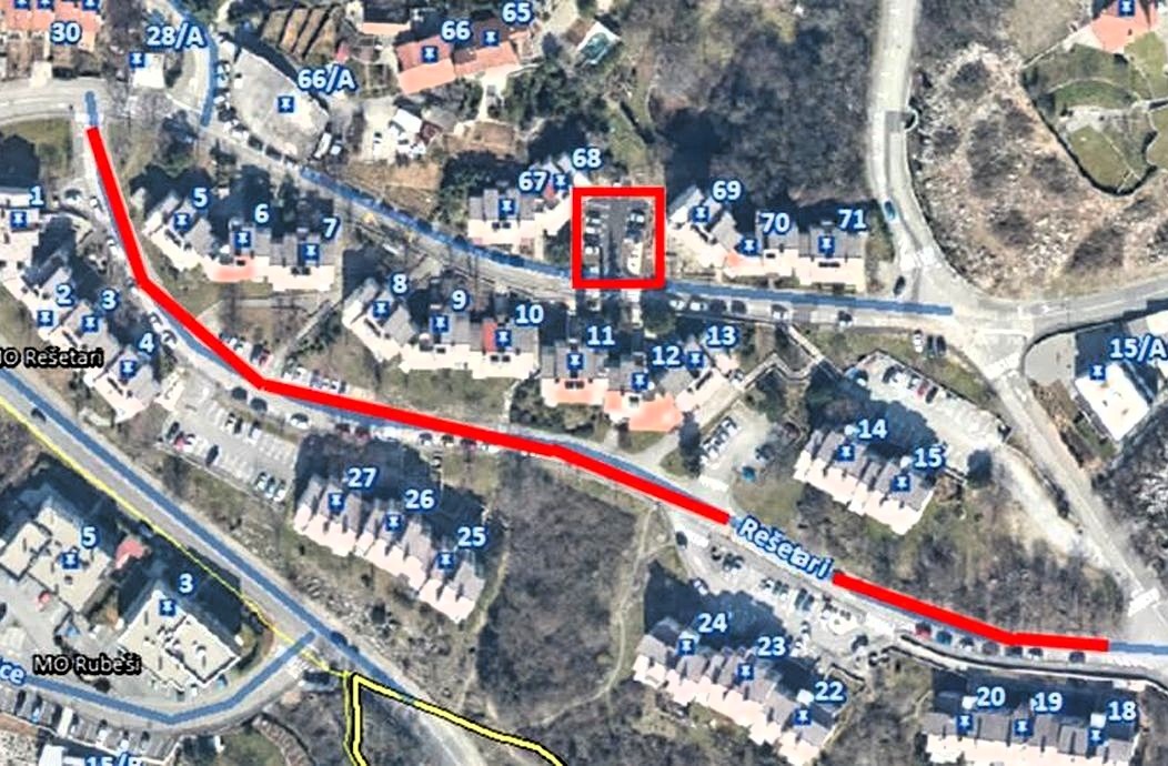 REŠETARI PARKIRANJE