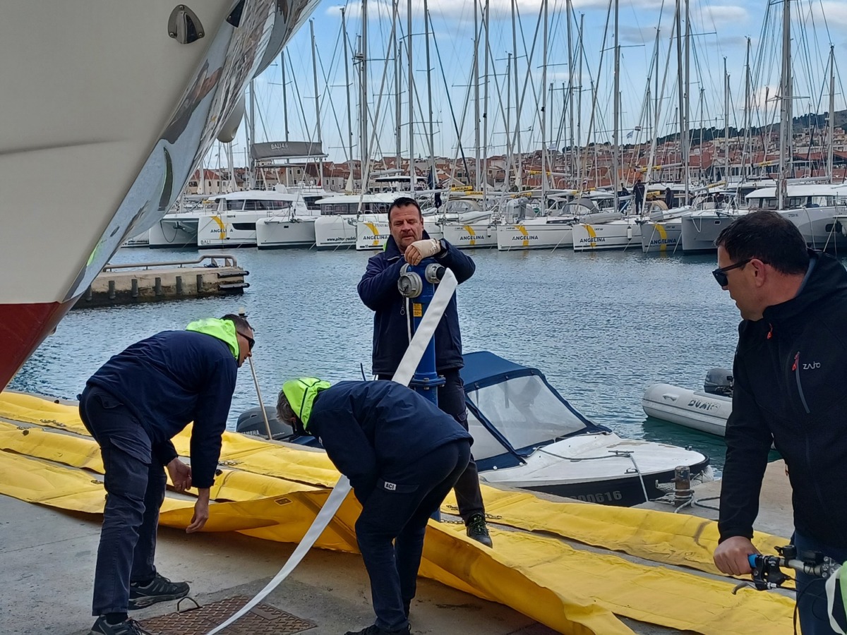 Vježba u ACI marini Vodice
