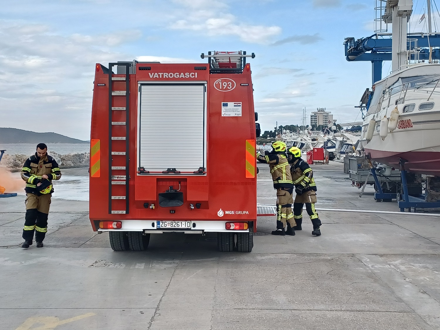 Vježba u ACI marini Vodice (6)