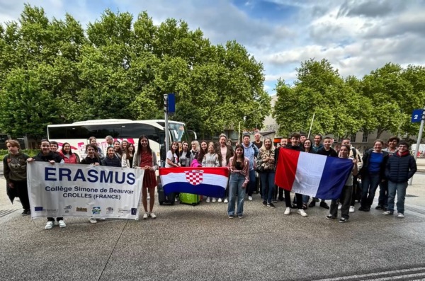 Erasmus France doček
