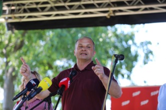 Rijeka: Prvomajska proslava na Trsatu