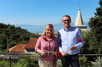 Rijeka: Prvomajska proslava na Trsatu