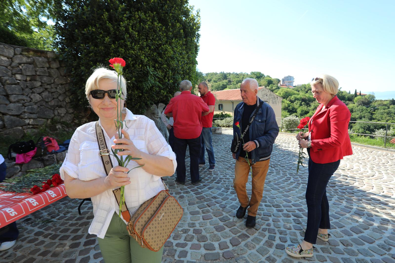 Rijeka: Prvomajska proslava na Trsatu