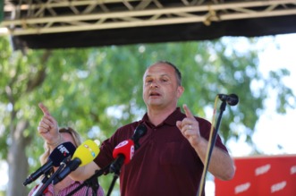 Rijeka: Prvomajska proslava na Trsatu