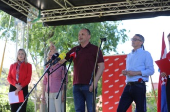 Rijeka: Prvomajska proslava na Trsatu