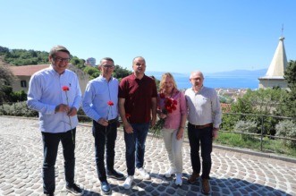 Rijeka: Prvomajska proslava na Trsatu