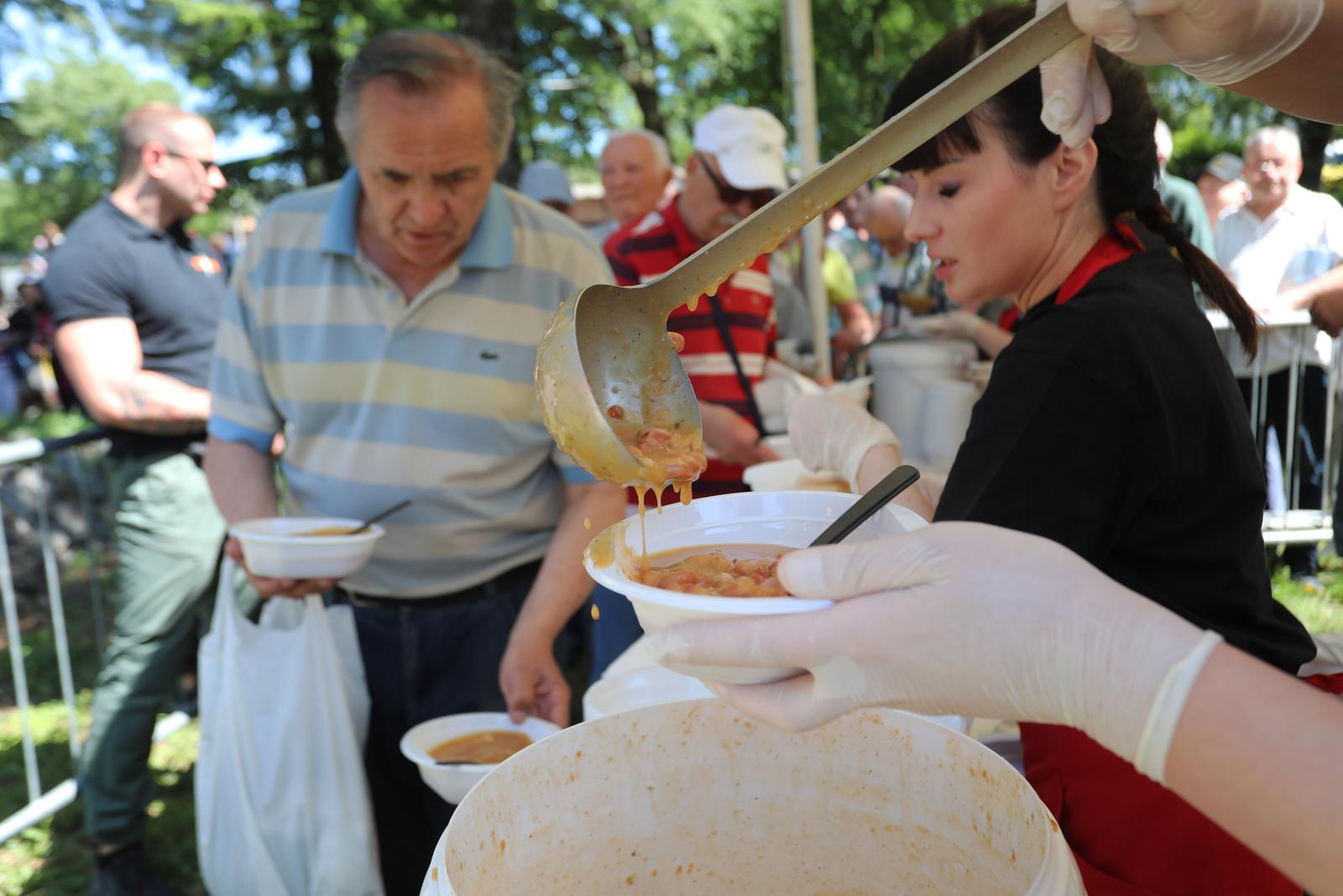 Rijeka: Prvomajska proslava na Trsatu