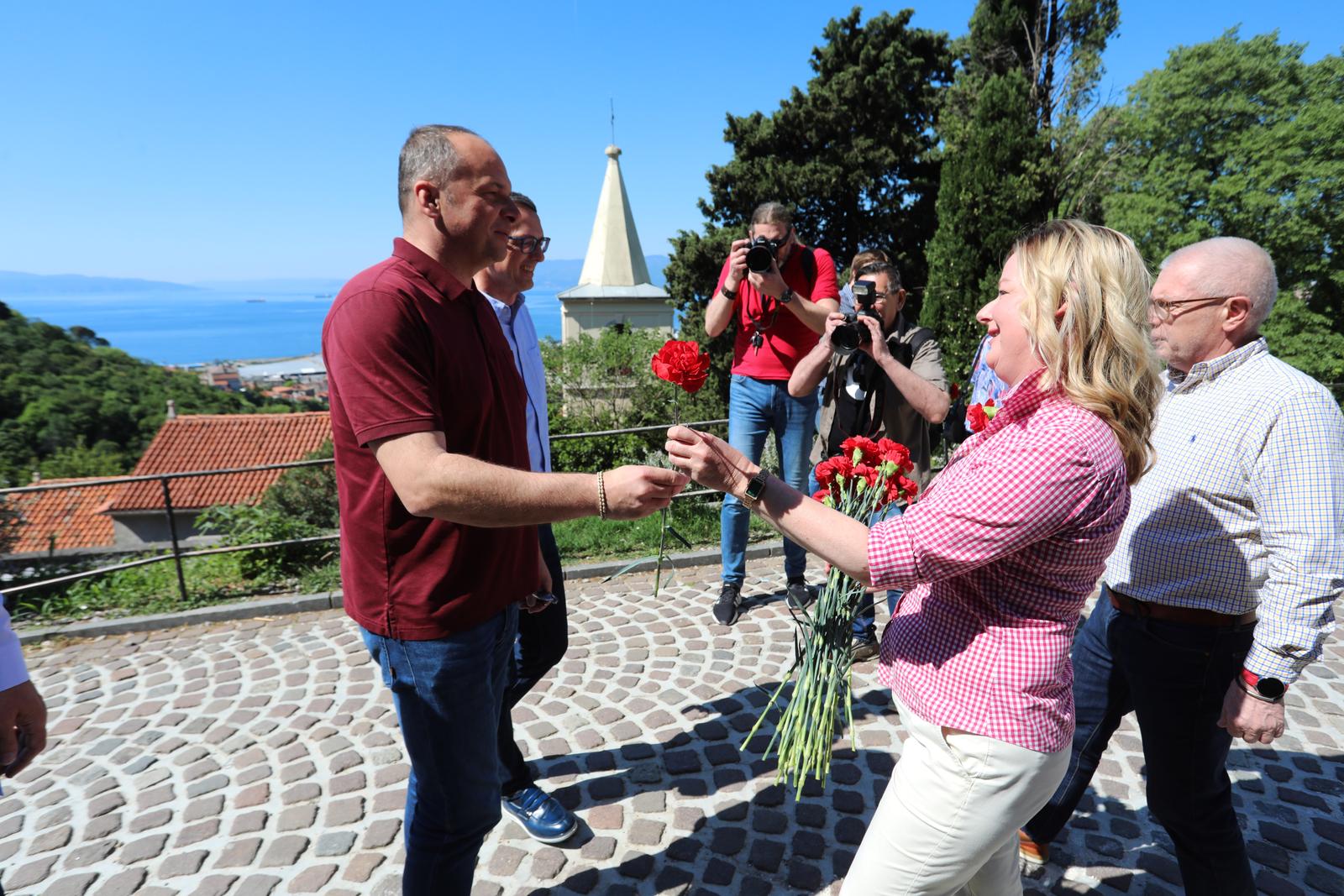 Rijeka: Prvomajska proslava na Trsatu