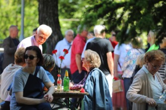 Rijeka: Prvomajska proslava na Trsatu