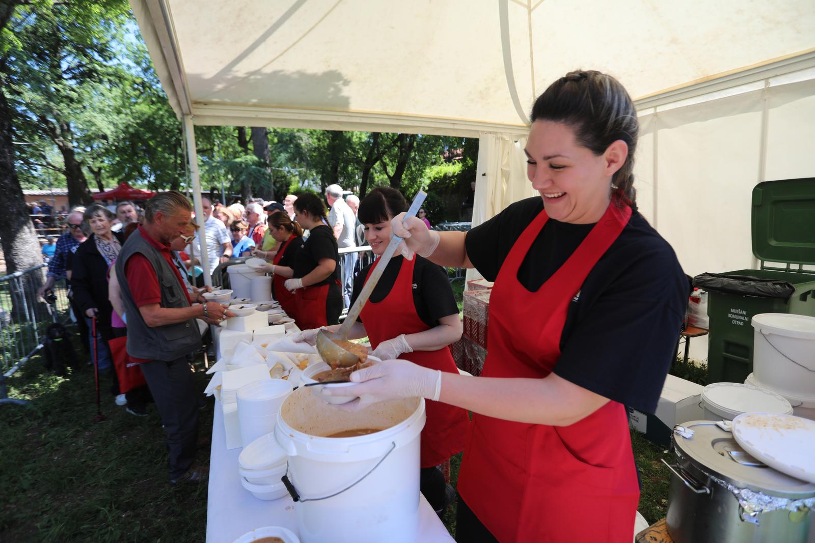 Rijeka: Prvomajska proslava na Trsatu