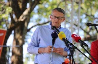 Rijeka: Prvomajska proslava na Trsatu