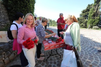 Rijeka: Prvomajska proslava na Trsatu