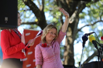 Rijeka: Prvomajska proslava na Trsatu