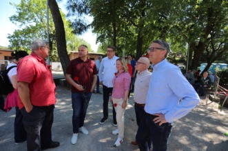 Rijeka: Prvomajska proslava na Trsatu