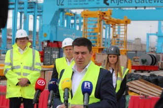 Rijeka: Oleg Butković i Denis Vukorepa u obilasku Rijeka Gatewaya