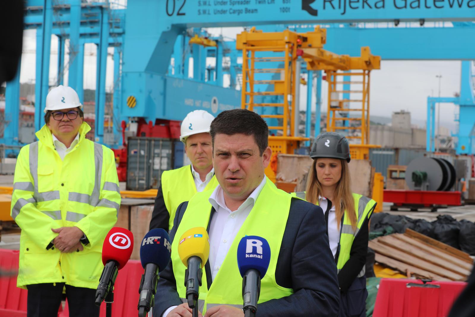 Rijeka: Oleg Butković i Denis Vukorepa u obilasku Rijeka Gatewaya