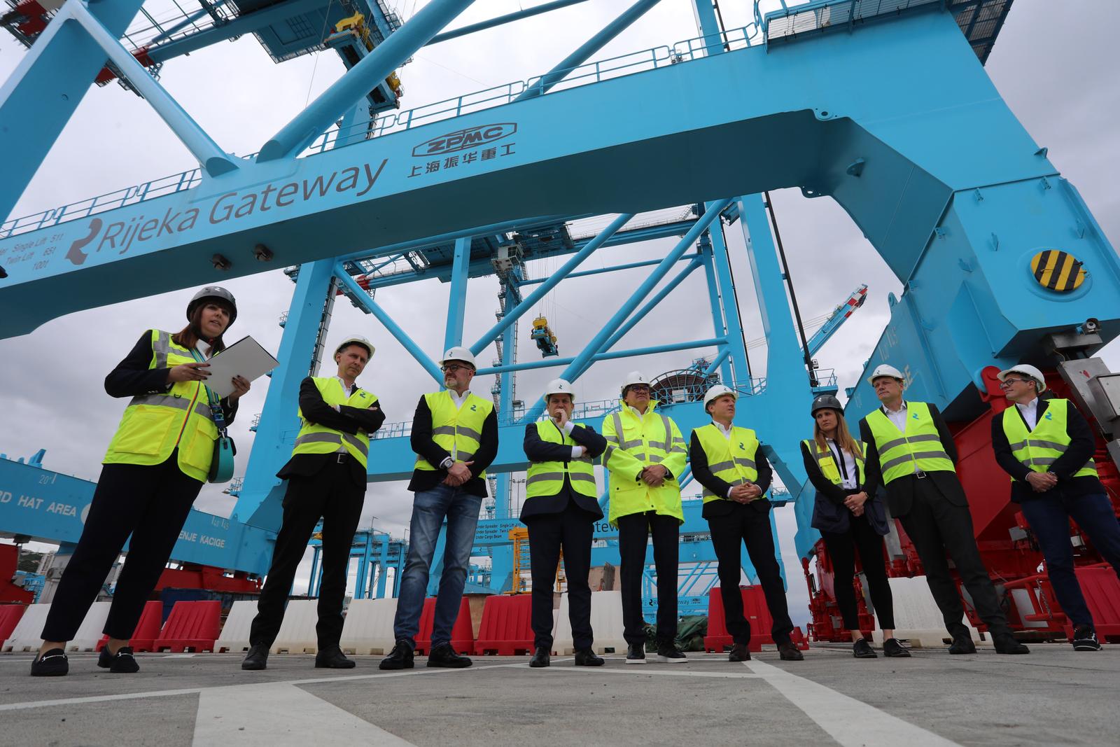 Rijeka: Oleg Butković i Denis Vukorepa u obilasku Rijeka Gatewaya