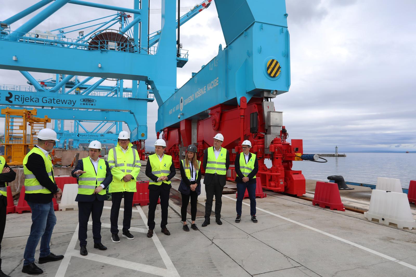 Rijeka: Oleg Butković i Denis Vukorepa u obilasku Rijeka Gatewaya