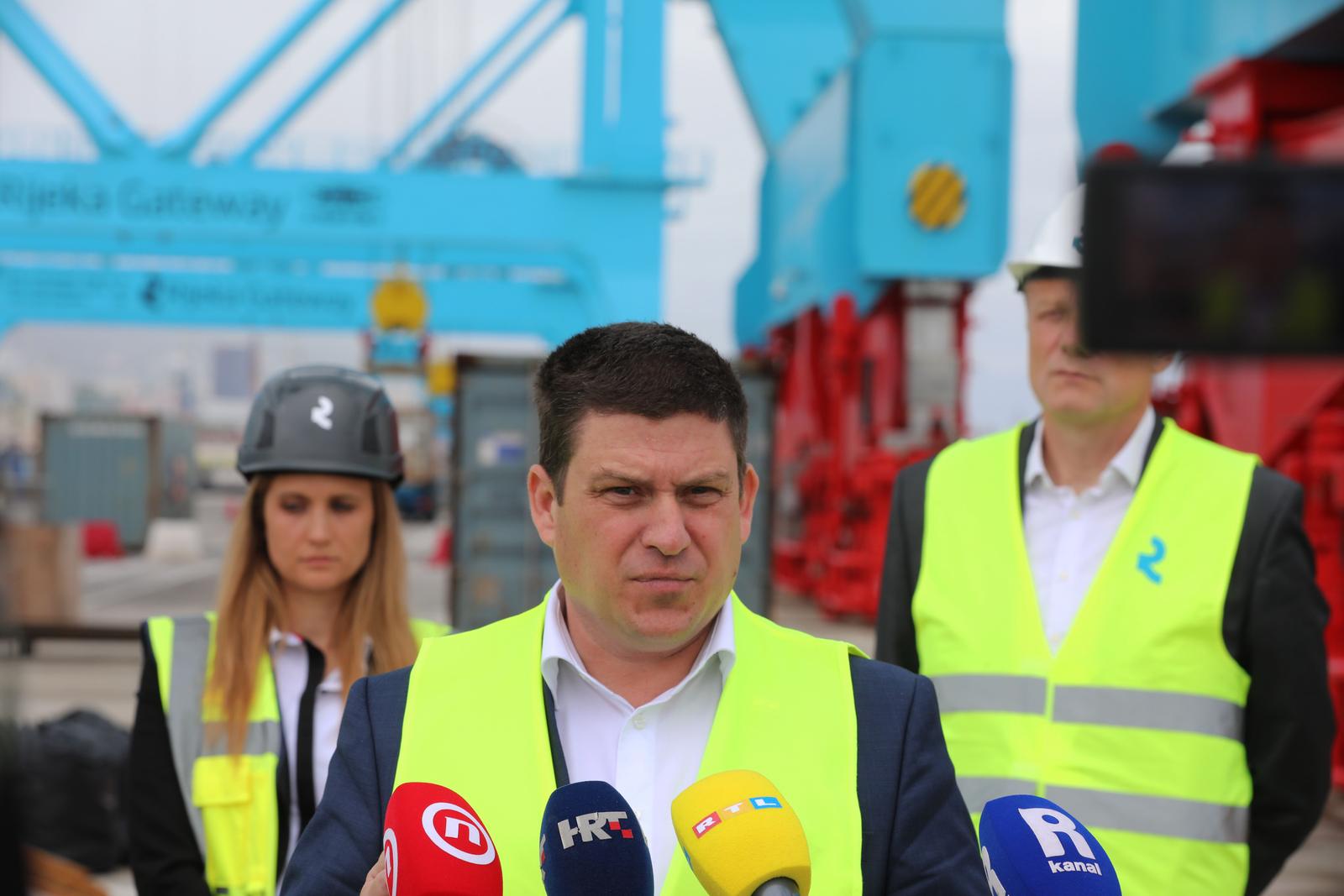 Rijeka: Oleg Butković i Denis Vukorepa u obilasku Rijeka Gatewaya