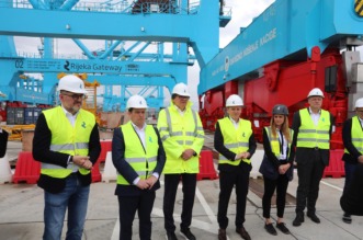 Rijeka: Oleg Butković i Denis Vukorepa u obilasku Rijeka Gatewaya