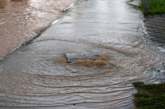 Potopljene ulice Medulina nakon jakog nevremena Potopljene ulice Medulina nakon jakog nevremena