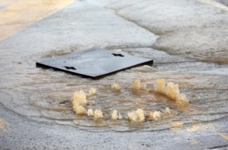 Potopljene ulice Medulina nakon jakog nevremena Potopljene ulice Medulina nakon jakog nevremena