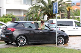 Potopljene ulice Medulina nakon jakog nevremena Potopljene ulice Medulina nakon jakog nevremena