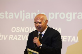 Rijeka: Oleg Butković na predstavljanju Alena Ružića za župana Rijeka: Oleg Butković na predstavljanju Alena Ružića za župana