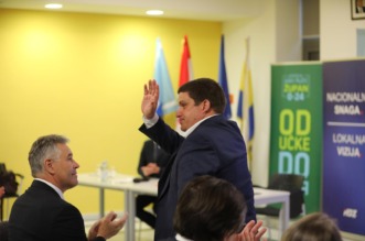 Rijeka: Oleg Butković na predstavljanju Alena Ružića za župana Rijeka: Oleg Butković na predstavljanju Alena Ružića za župana
