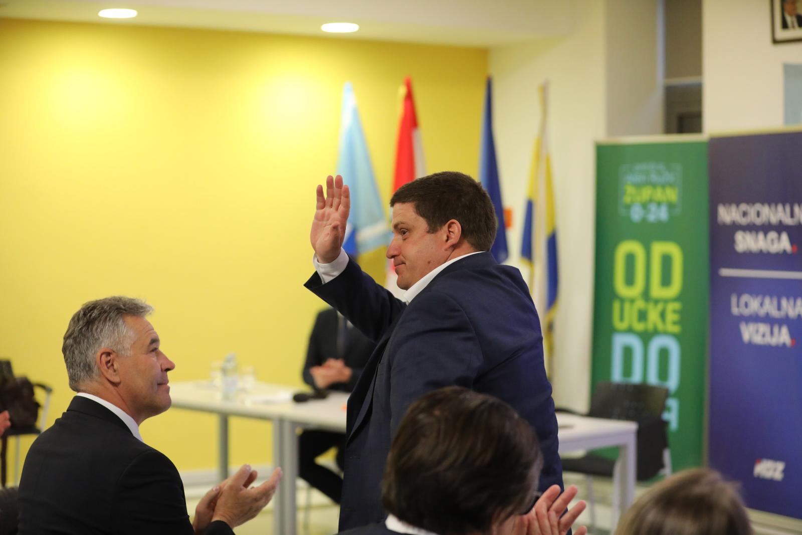 Rijeka: Oleg Butković na predstavljanju Alena Ružića za župana Rijeka: Oleg Butković na predstavljanju Alena Ružića za župana