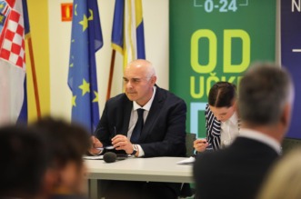 Rijeka: Oleg Butković na predstavljanju Alena Ružića za župana Rijeka: Oleg Butković na predstavljanju Alena Ružića za župana