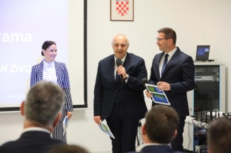 Rijeka: Oleg Butković na predstavljanju Alena Ružića za župana Rijeka: Oleg Butković na predstavljanju Alena Ružića za župana