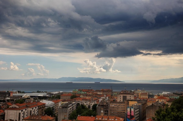Oblačno vrijeme u Rijeci