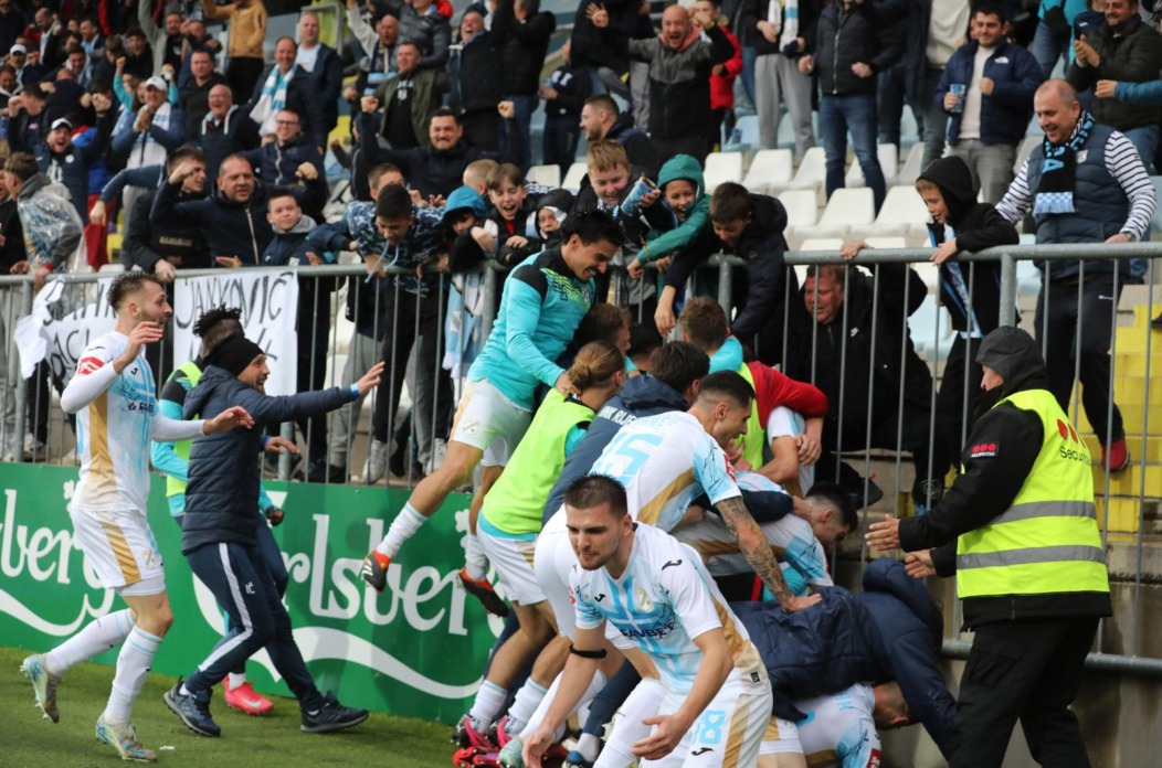 Rijeka: HNK Rijeka i NK Varaždin u utakmici 29. kola Prve HNL