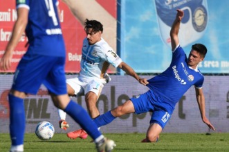 Slaven Belupo i Rijeka sastali se u prvoj utakmici finala Hrvatskog nogometnog kupa
