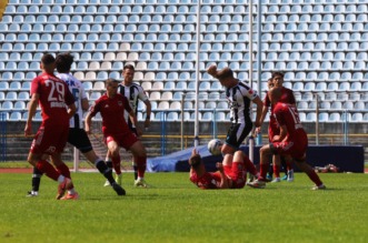 Rijeka: Utakmica između NK Opatije i NK Sesveta.