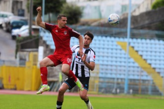 Rijeka: Utakmica između NK Opatije i NK Sesveta.