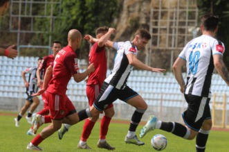 Rijeka: Utakmica između NK Opatije i NK Sesveta.