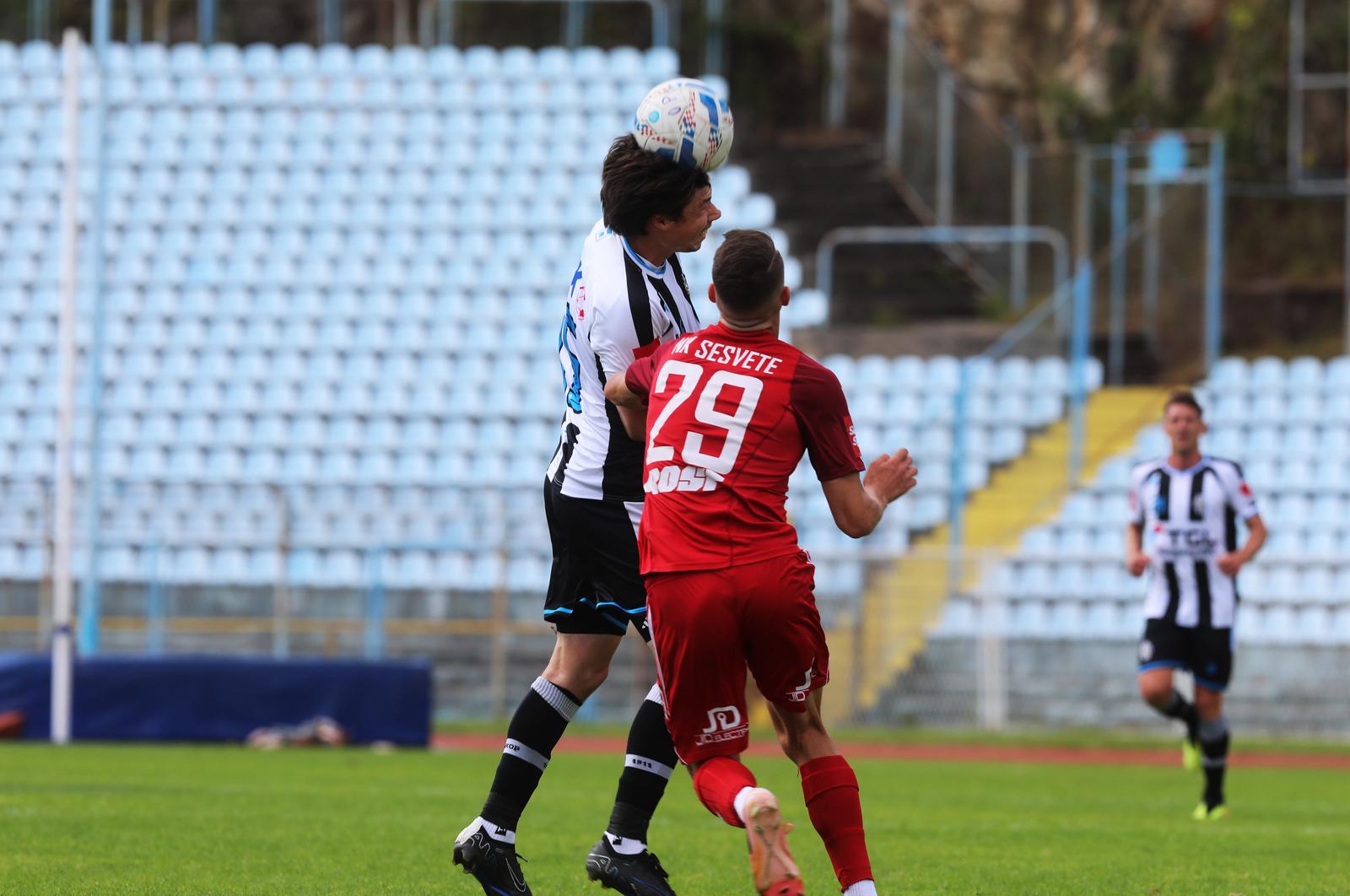 Rijeka: Utakmica između NK Opatije i NK Sesveta.