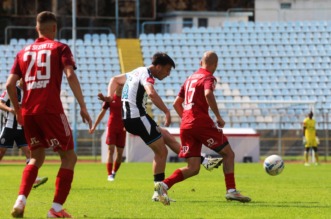 Rijeka: Utakmica između NK Opatije i NK Sesveta.